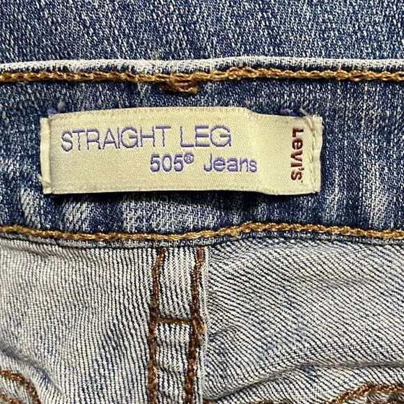 Vintage Levi’s Women’s Size 10 Medium 505 Jeans Straight Leg 1990's Genuine - Picture 8 of 10